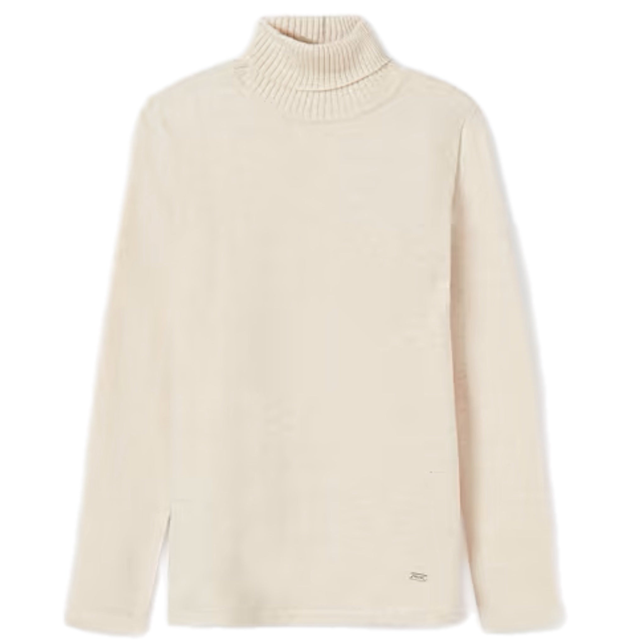 TWEEN BASIC CREAM TURTLENECK