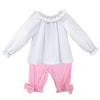 SWEET BOW SCARLETT BLOUSE