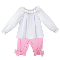 SWEET BOW SCARLETT BLOUSE
