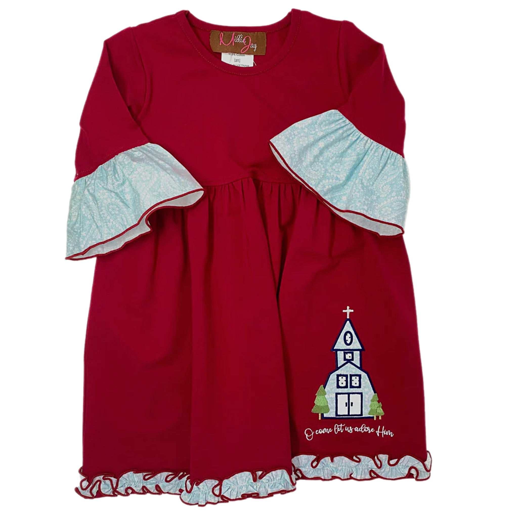 O COME LET US ADORE HIM DRESS