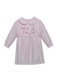 PINK BRADY DRESS-CATCH ME IF YOU CAN