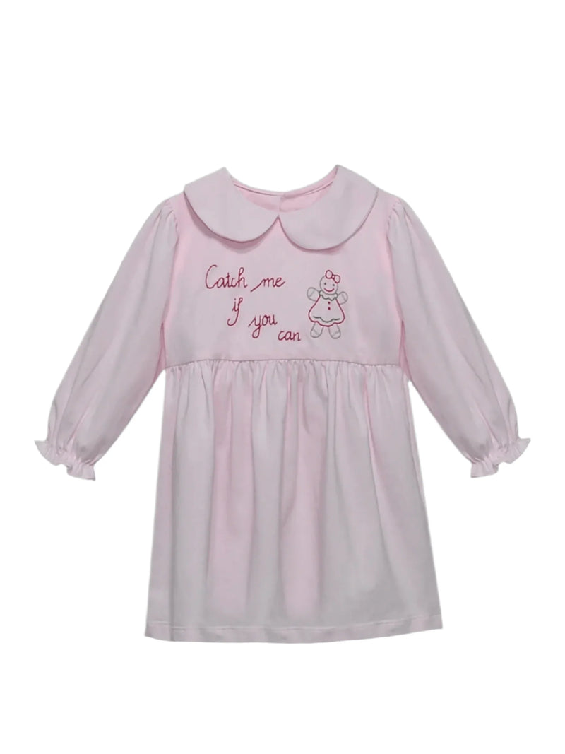 PINK BRADY DRESS-CATCH ME IF YOU CAN