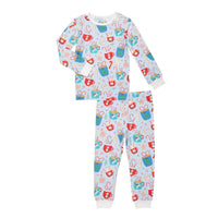 WAKE ME UP BEFORE YOU COCOA MODAL MAGNETIC NO DRAMA PAJAMA SET