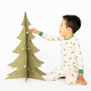 MERRY AND BRIGHT MODAL MAGNETIC NO DRAMA PAJAMA SET