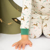 MERRY AND BRIGHT MODAL MAGNETIC NO DRAMA PAJAMA SET