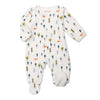 FOREST BABY VELOUR MAGNETIC FOOTIE