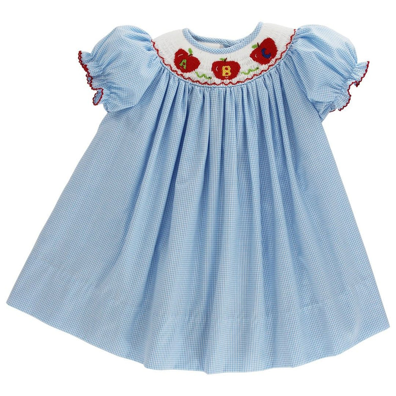 ABC SMOCKED BISHOP DRESS
