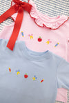 BLUE HOUSTON SCHOOL TIME TEE