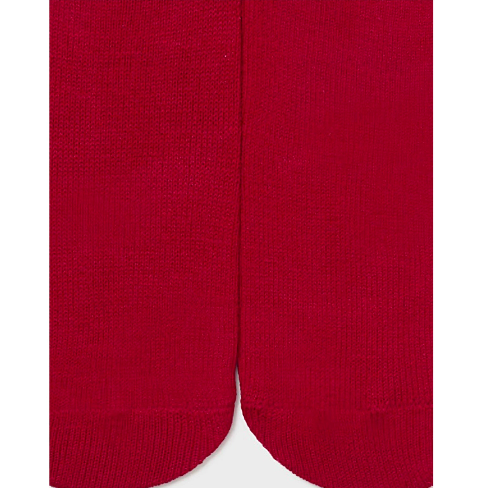 RED BABY GIRL COTTON TIGHTS