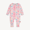 PINK PARTY ANIMALS GLOW IN THE DARK MODAL MAGNETIC GROW WITH ME COVERALL