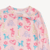 (PINK PARTY ANIMALS GLOE IN THE DARK MODAL MAGNETIC L/S PAJAMA SET