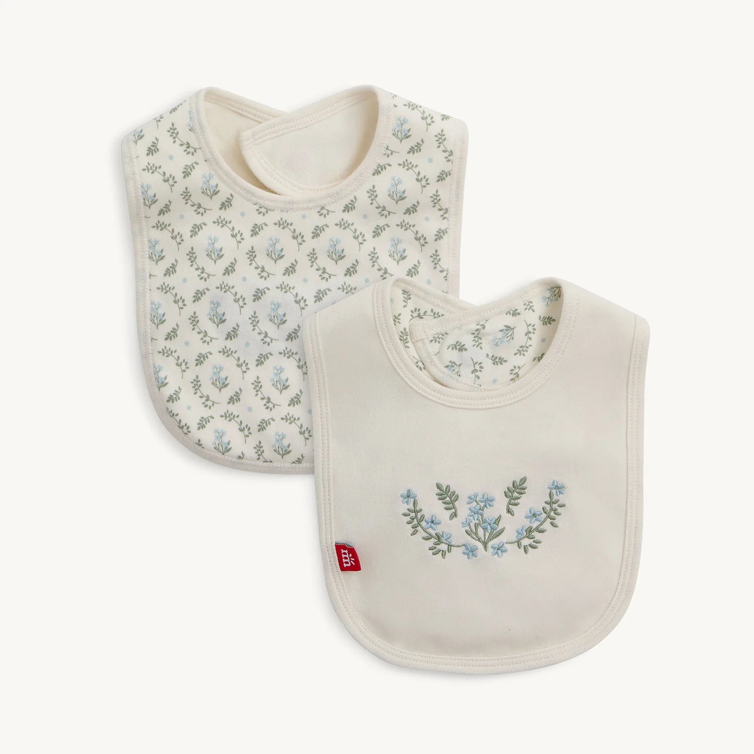 ELOISE ORGANIC COTTON REVERSIBLE MODAL MAGNETIC STAY DRY INFANT BIB