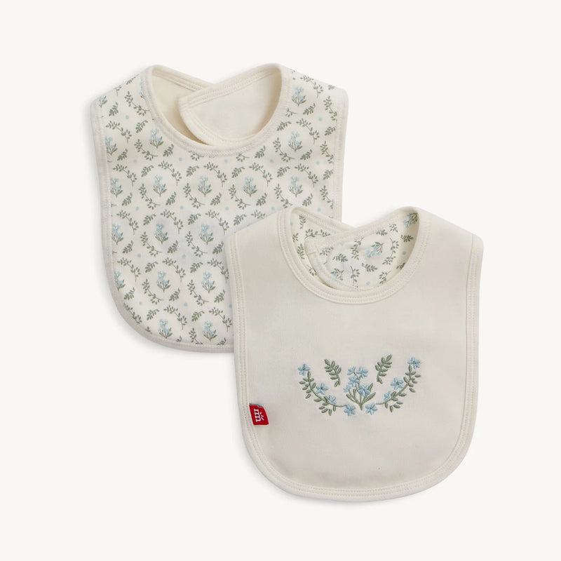 ELOISE ORGANIC COTTON REVERSIBLE MODAL MAGNETIC STAY DRY INFANT BIB