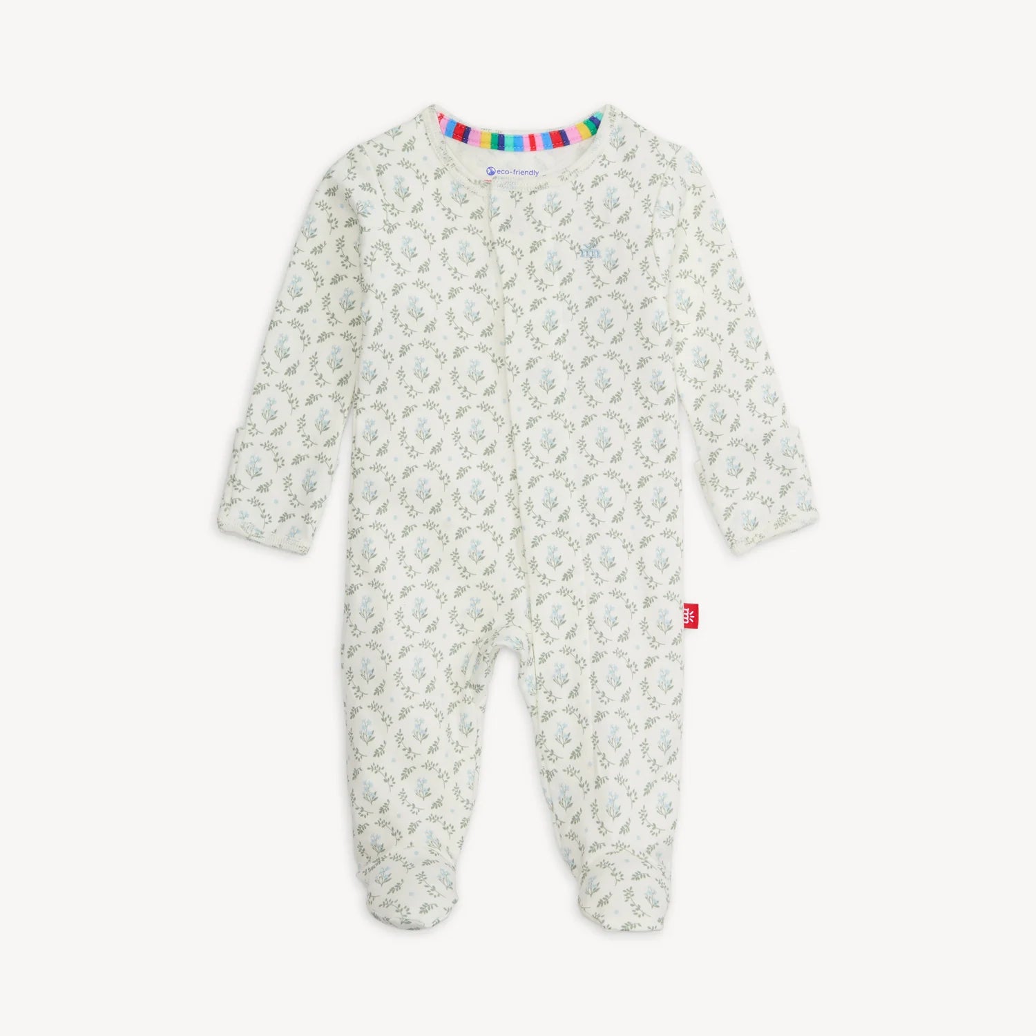 ELOISE ORGANIC COTTON MODAL MAGNETIC FOOTIE