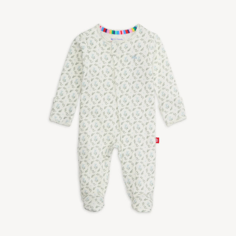 ELOISE ORGANIC COTTON MODAL MAGNETIC FOOTIE