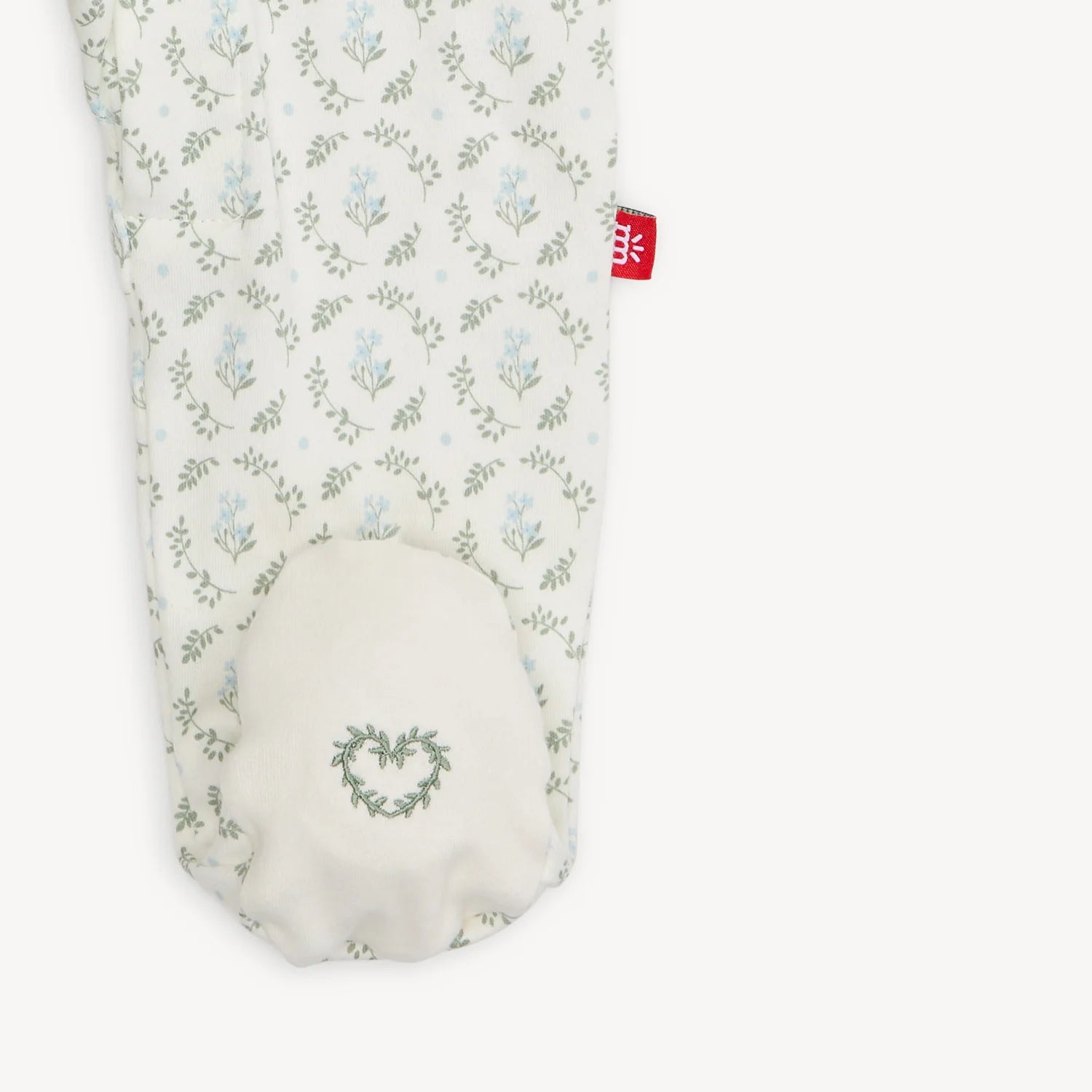 ELOISE ORGANIC COTTON MODAL MAGNETIC FOOTIE