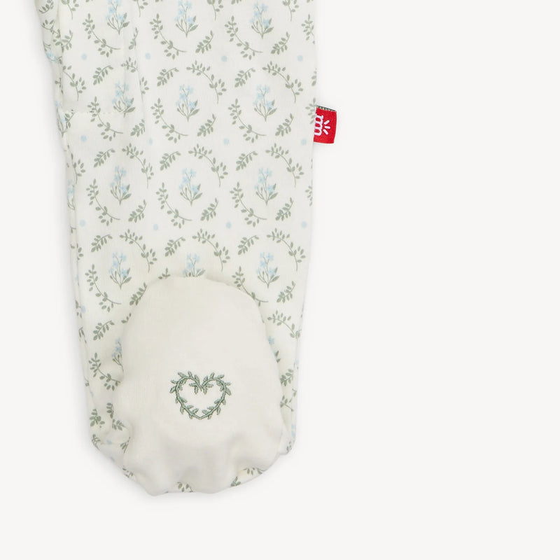 ELOISE ORGANIC COTTON MODAL MAGNETIC FOOTIE