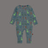 BLUE PARTY ANIMALS GLOW IN THE DARK MODAL MAGNETIC GROW WITH ME CONVERTIBLE COVERALL