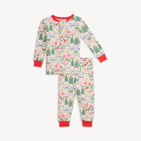 SUGAR PLUM DREAMS MODAL MAGNETIC L/S PAJAMA SET