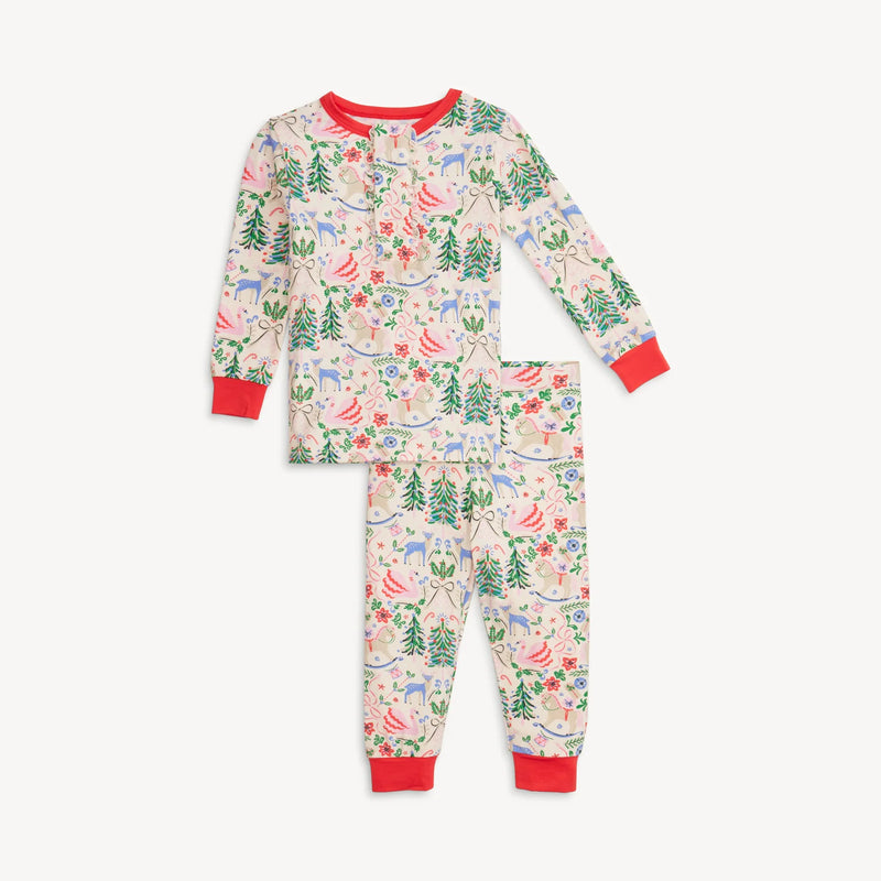 SUGAR PLUM DREAMS MODAL MAGNETIC L/S PAJAMA SET