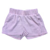 TWEEN BLUSH WAFFLE SHORTS