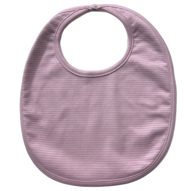 PINK BITTY STRIPE BIB