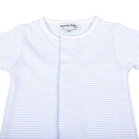 MINI STRIPES CONVERTER GOWN - BLUE