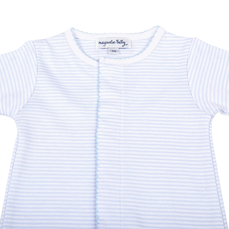 MINI STRIPES CONVERTER GOWN - BLUE