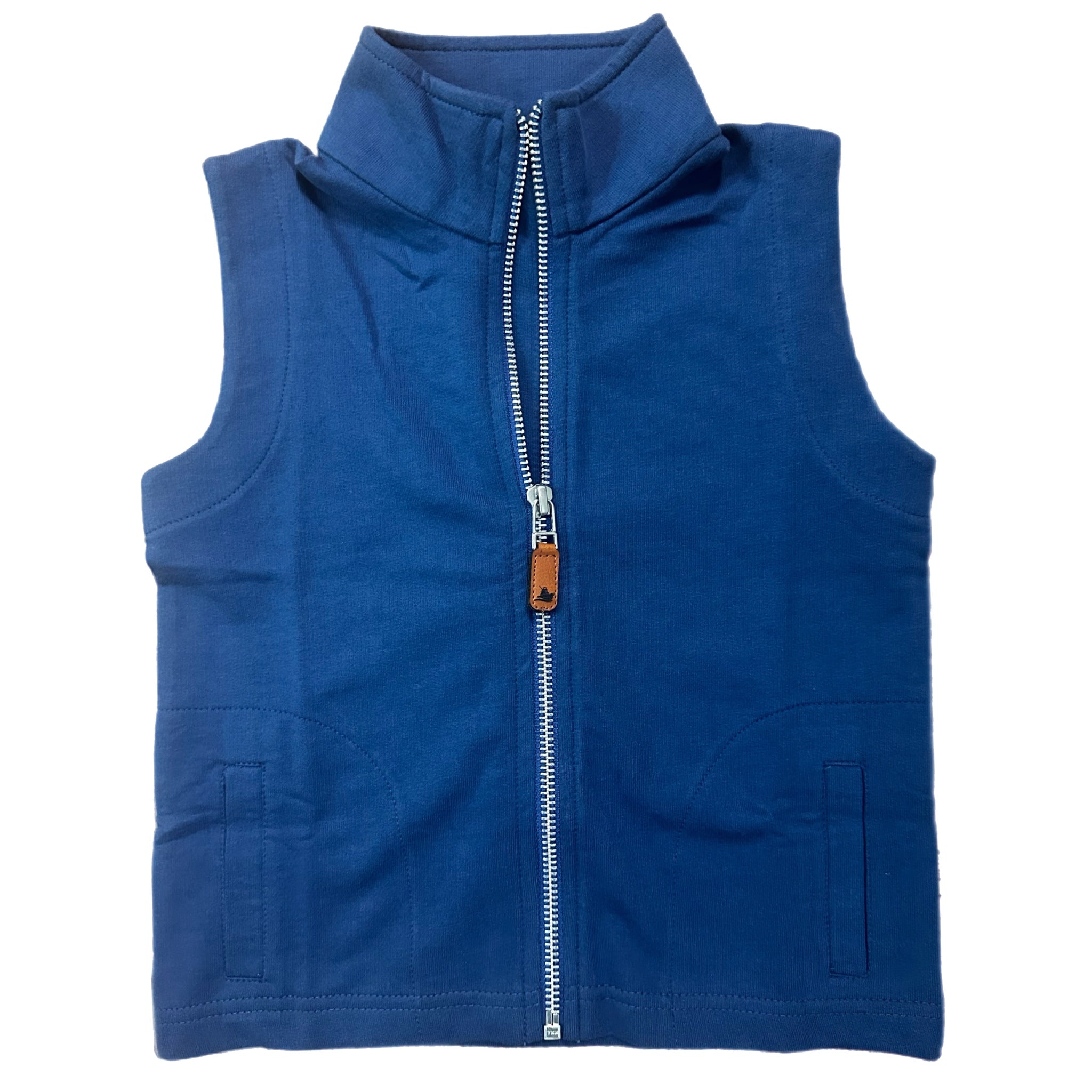 NAVY KNIT VEST