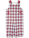 RED PLAID BOYS LONGALL