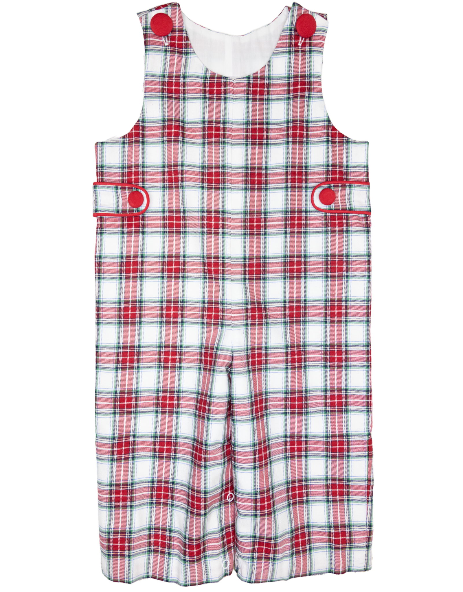 RED PLAID BOYS LONGALL