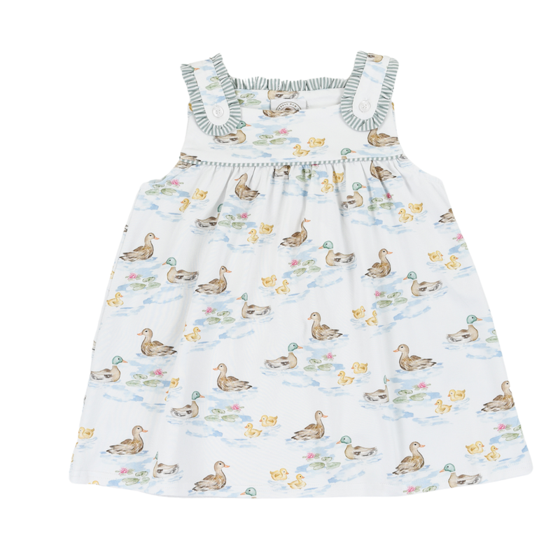DARLING DUCKS GIRLS DRESS