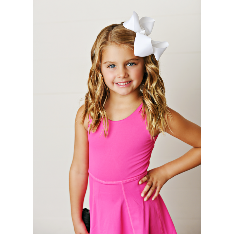 FUCHSIA TENNIS DRESS