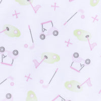 TINY TEE TIME GIRL PRINTED SWADDLE
