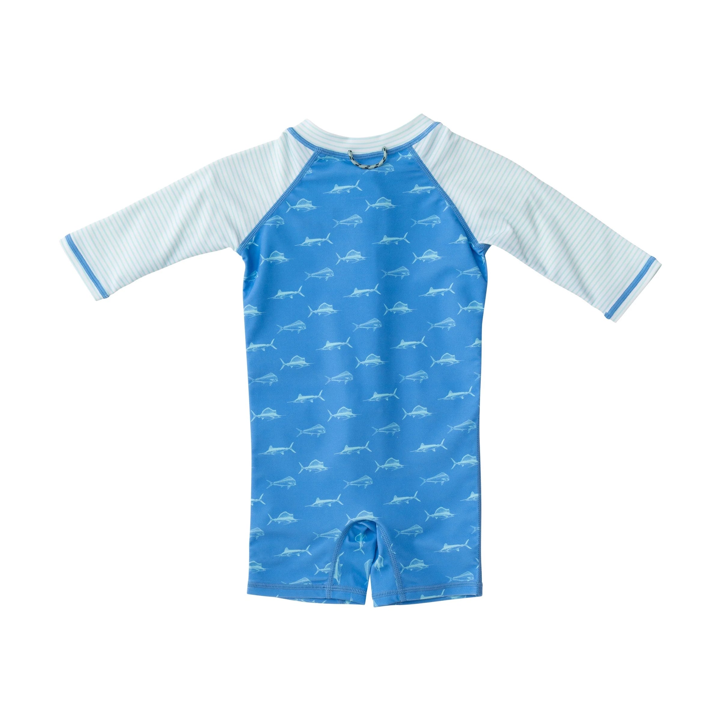 LIL REEF BABY RASH GUARD SWIMSUIT - MARINA FISH PRINT