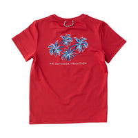 PRO PERFORMANCE FISHING SHORT SLEEVE TSHIRT- WATERMELON