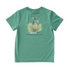 PRO PERFORMANCE FISHING SHORT SLEEVE TSHIRT- GREEN SPRUCE
