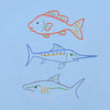 BLUE HOUSTON SHIRT - FISHING RODEO