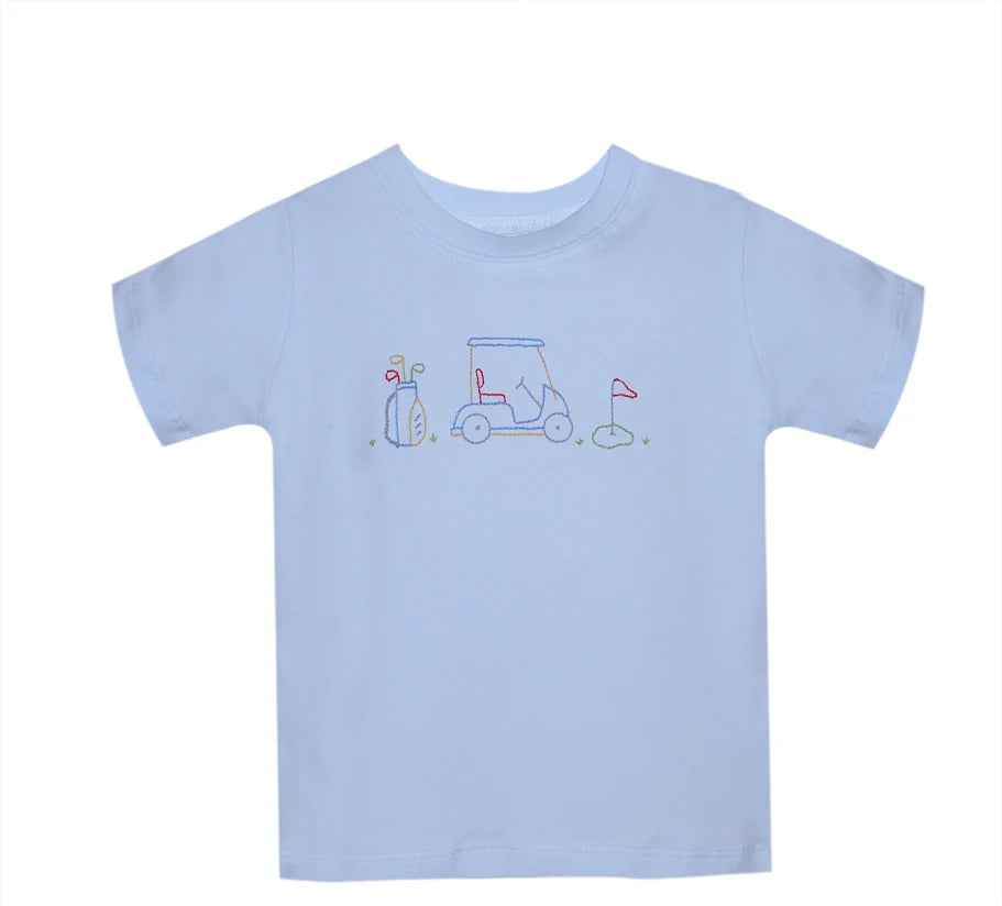 BLUE HOUSTON SHIRT - TEE TIME