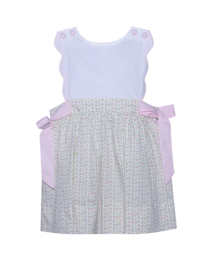 PINK FLOWERS JULEP DRESS