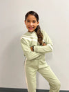 TWEEN COLOR BLOCKED APPLIQUE TAPING ACTIVE PANT