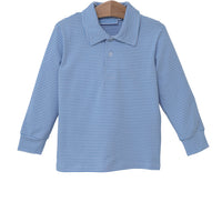 JACKSON POLO CORNFLOWER BLUE STRIPE