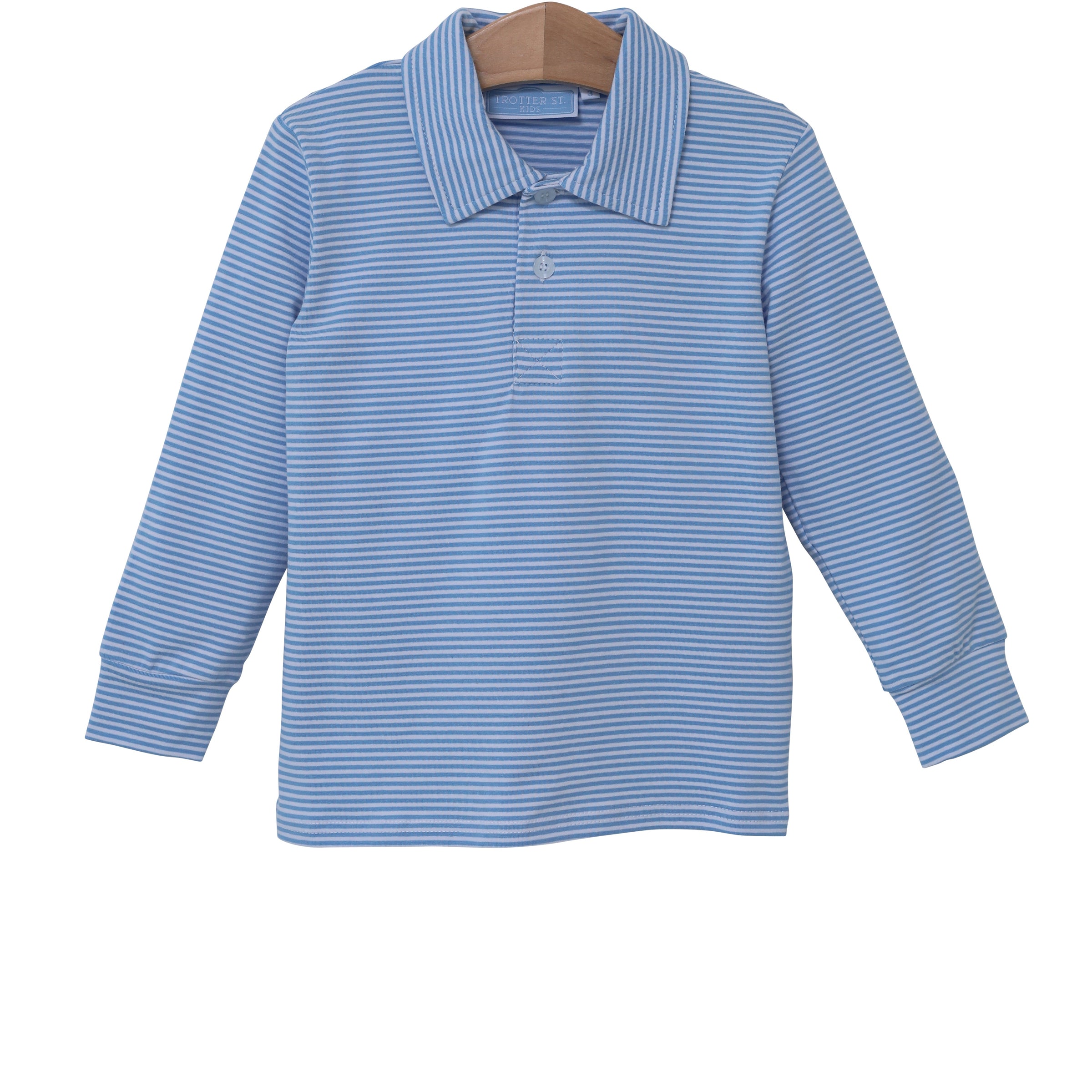 JACKSON POLO CORNFLOWER BLUE STRIPE