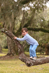 JACKSON POLO CORNFLOWER BLUE STRIPE