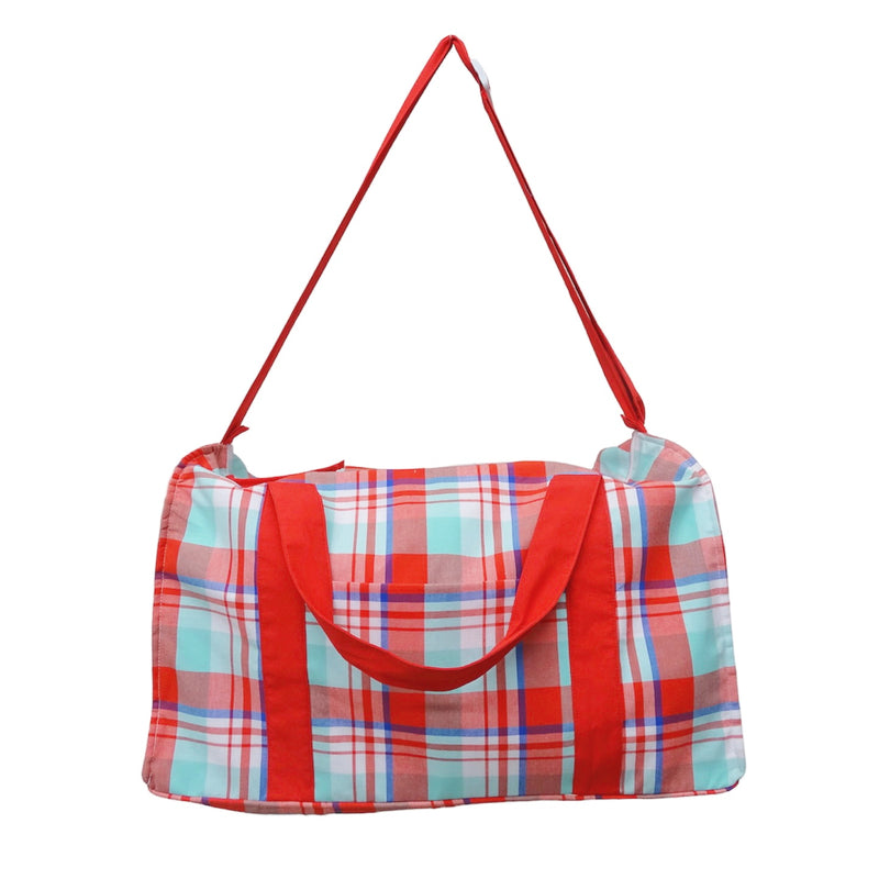 JODIE DUFFEL BAG - REGATTA PLAID