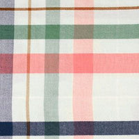 KENDALL PLAID RUFFLE TUNIC