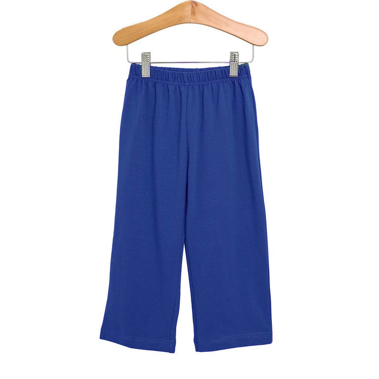 ROYAL BLUE KNIT PANTS