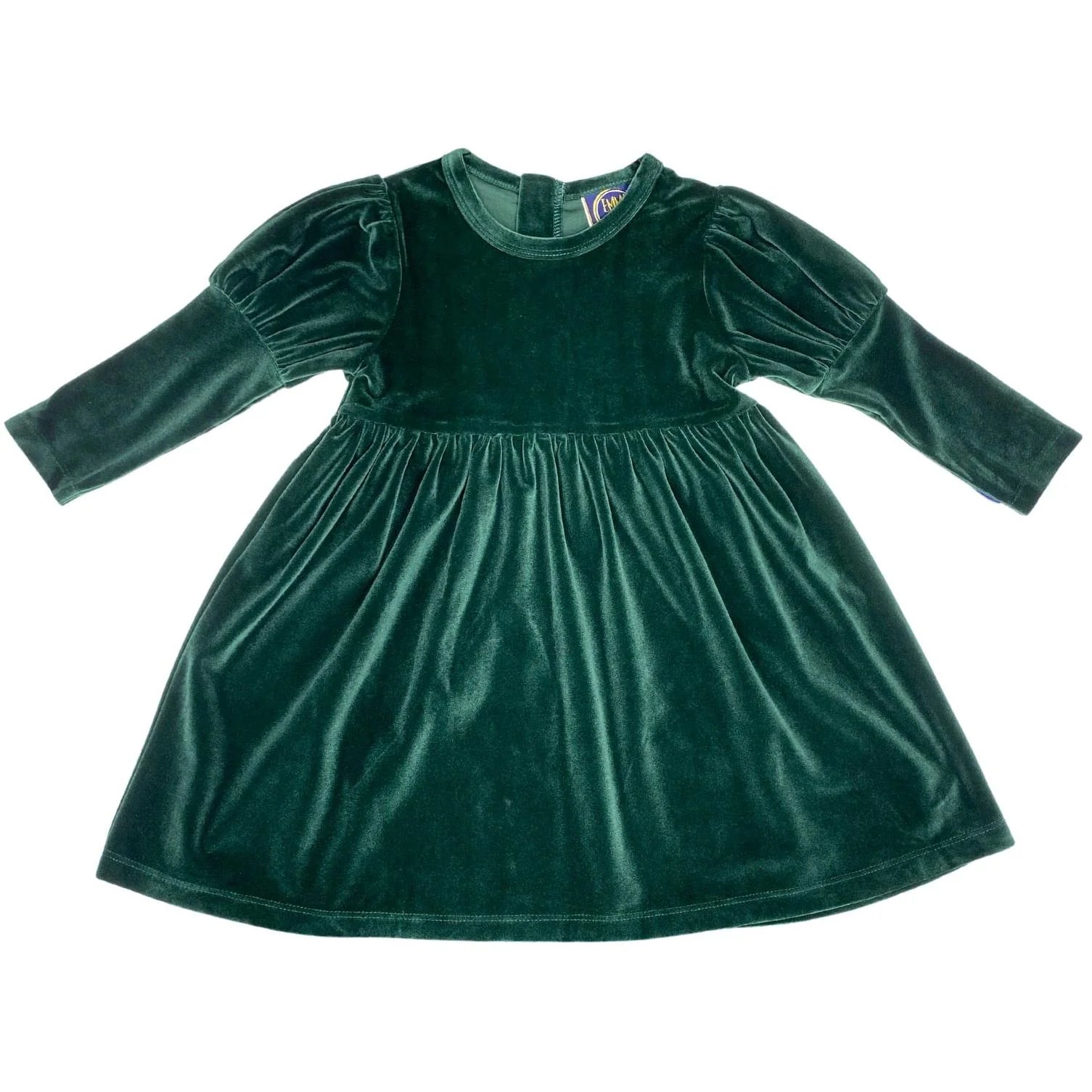 LEAH GREEN  VELVET DRESS