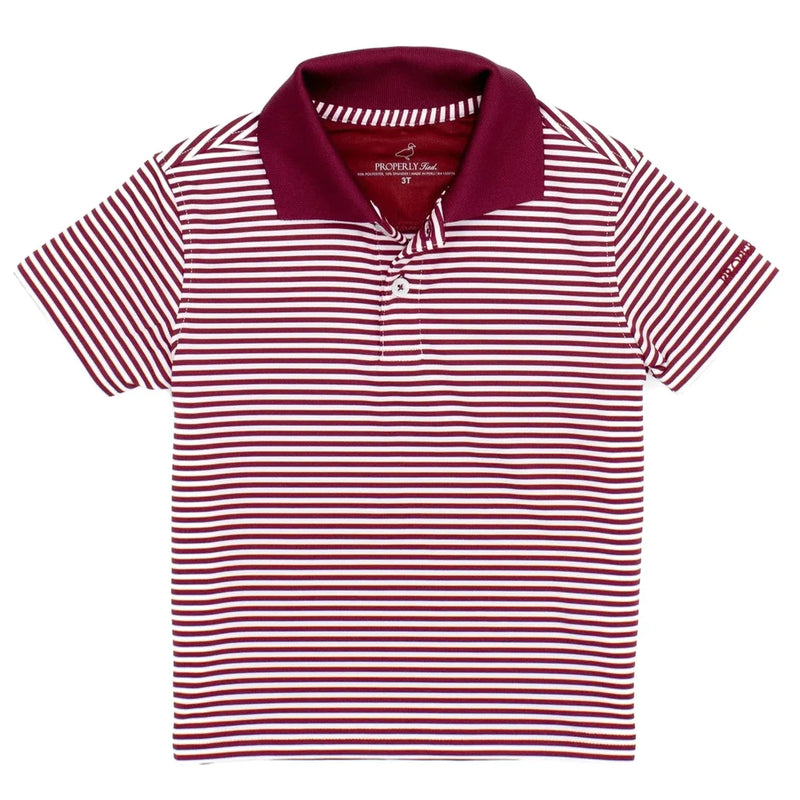 LD DALLAS POLO MAROON