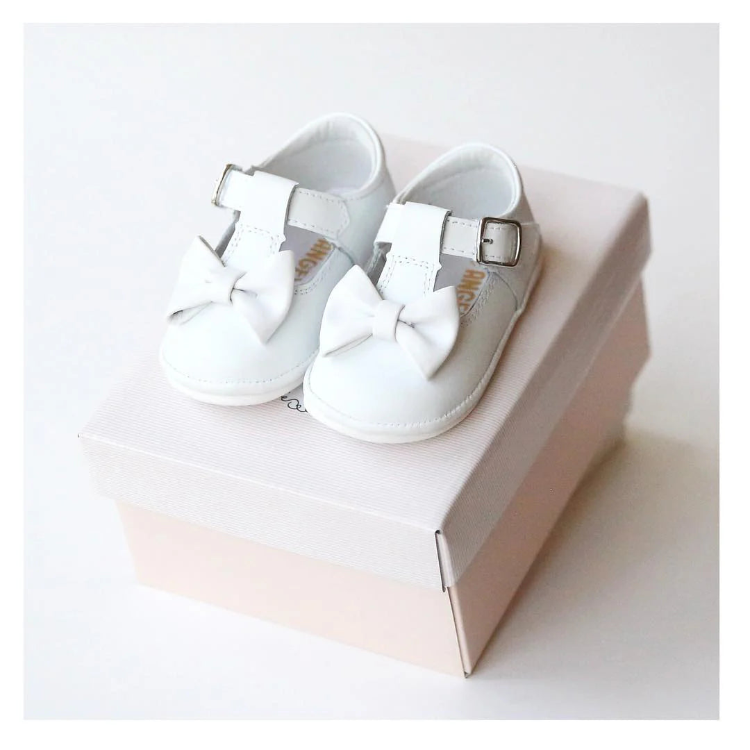 MINNIE BOW MARY JANE - WHITE